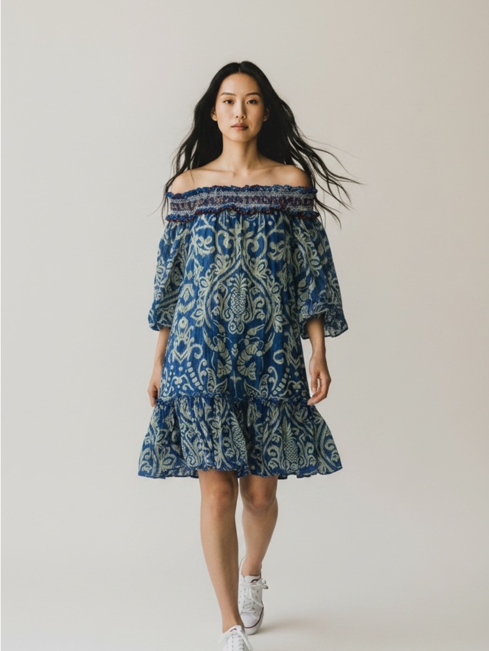 Pupette St Barth 💯 silk mini dress